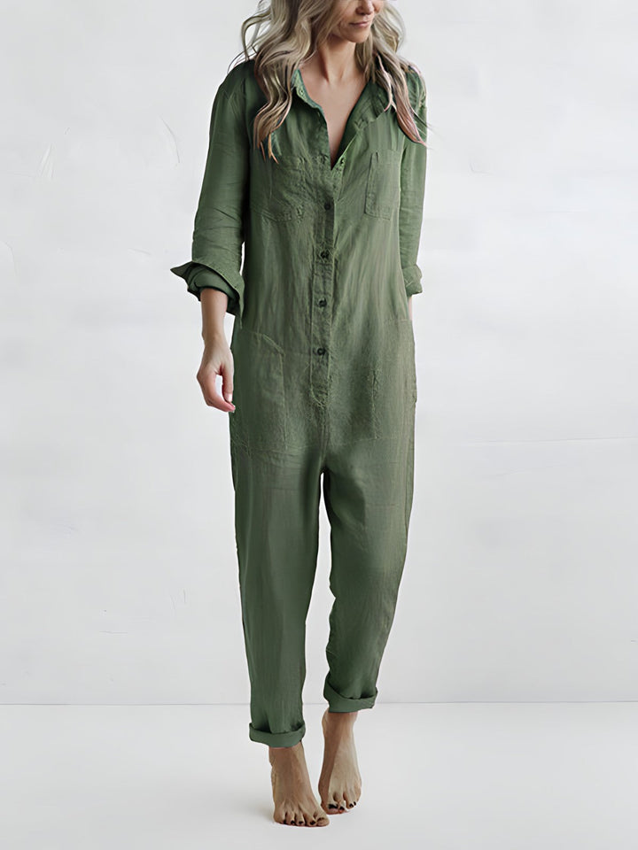 Freya - Long-sleeve jumpsuit