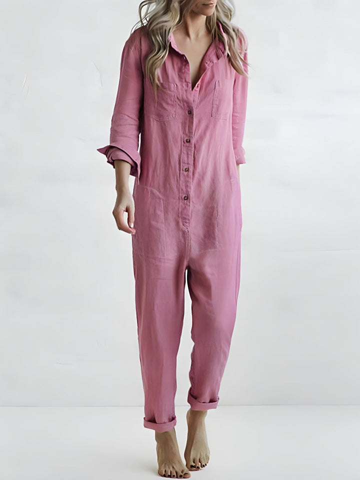 Freya - Long-sleeve jumpsuit