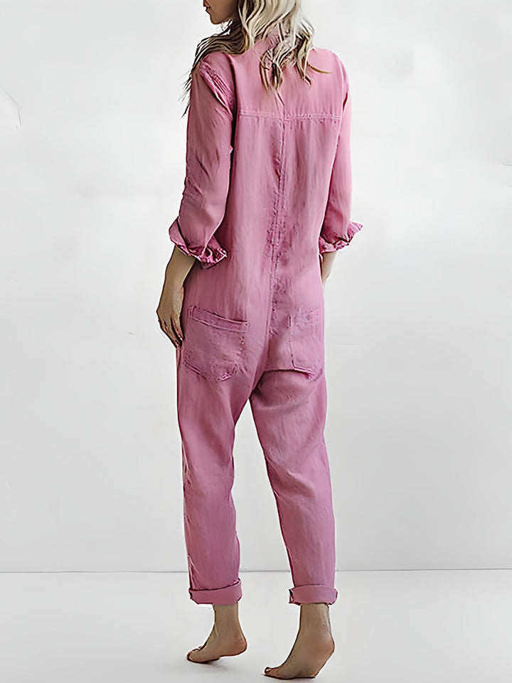 Freya - Long-sleeve jumpsuit