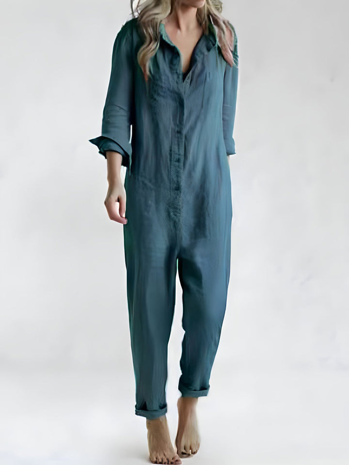 Freya - Long-sleeve jumpsuit